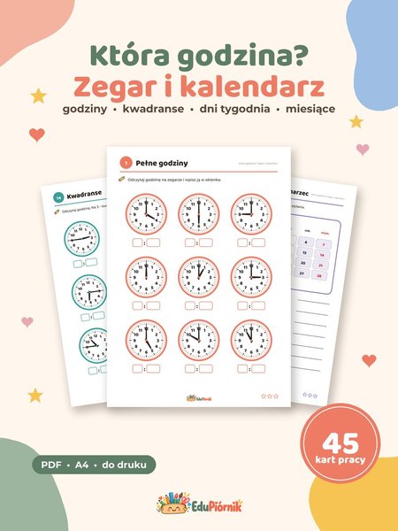 Która godzina? Zegar i kalendarz