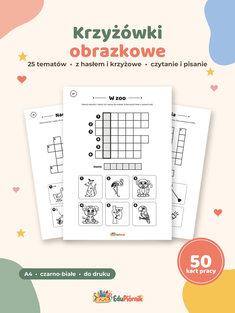 Krzyżówki obrazkowe