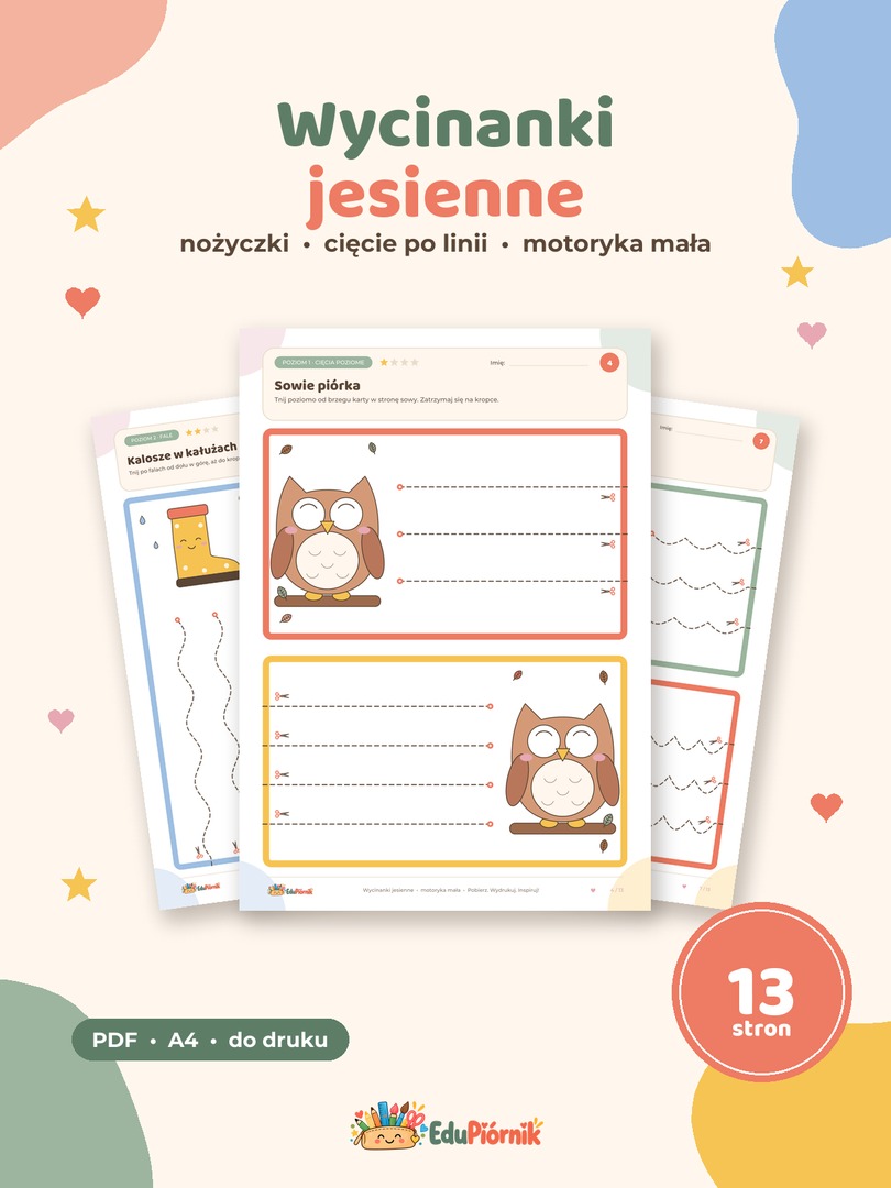 Wycinanki jesienne