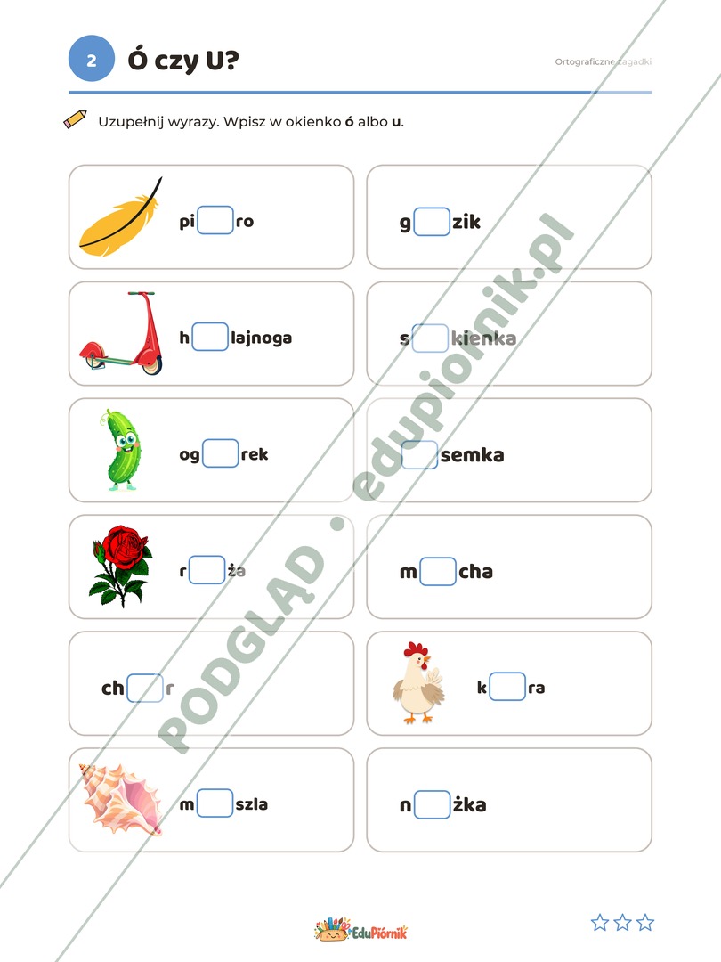 Ortograficzne zagadki