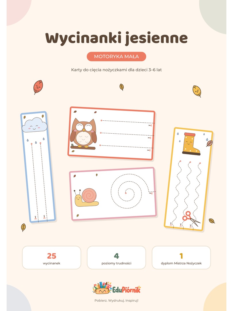 Wycinanki jesienne
